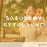 【2025年】佐久市の動物病院 おすすめしたい6医院