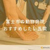 静岡県富士市の動物病院 おすすめしたい医院