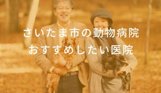 【2024年】さいたま市の動物病院  おすすめしたい6医院