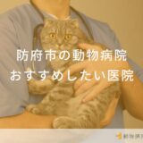 防府市 動物病院