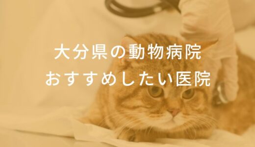 【2025年】大分県の動物病院  おすすめしたい6医院