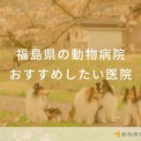 【2025年】福島県の動物病院 おすすめしたい6医院