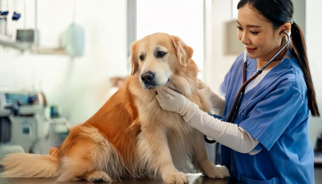 犬の毛の抜け方で気になったときの受診の目安