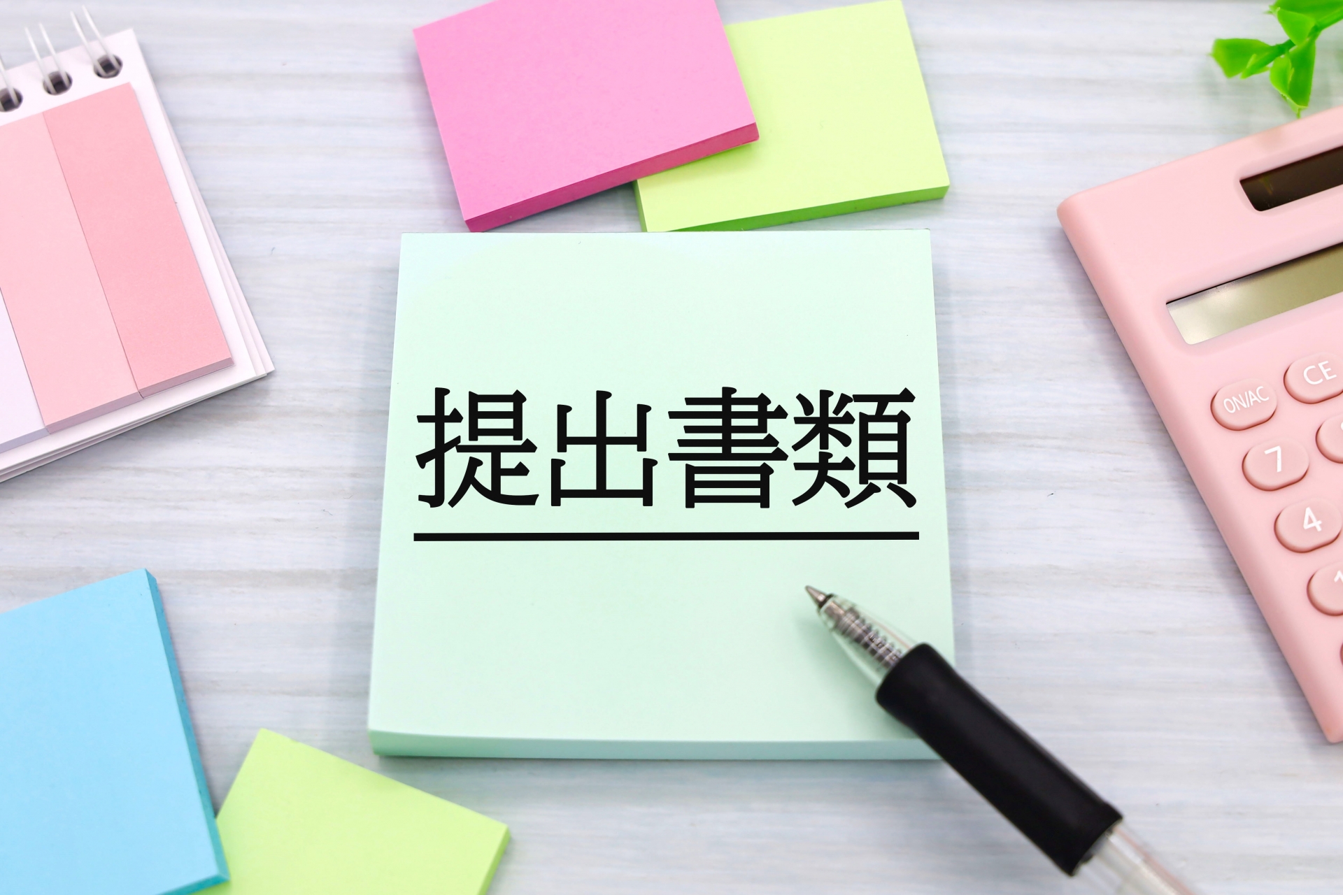 提出書類